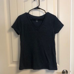 Navy Blue V-neck t-shirt